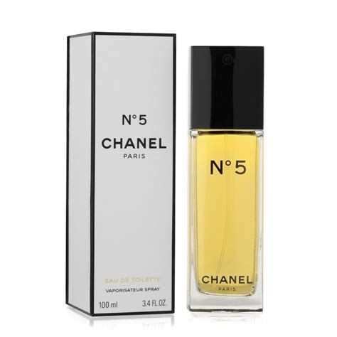 chanel no 5 edt spray 100 ml|chanel eau de toilette.